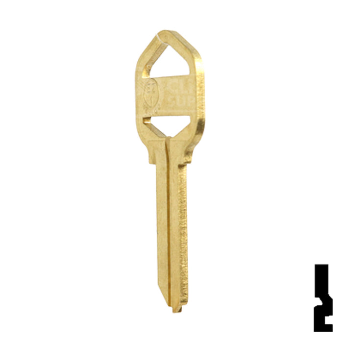 Uncut Key Blank | Kwikset | EZ1, LSD-1DE Residential-Commercial Key JMA USA