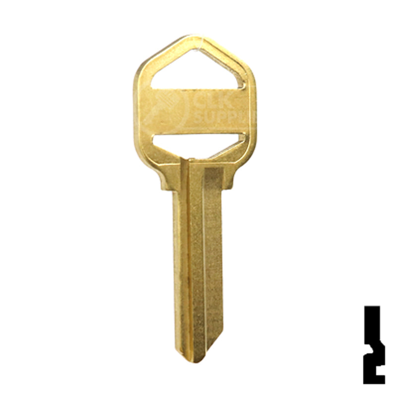 Uncut Key Blank | Kwikset | EZ1, LSD-1DE Residential-Commercial Key JMA USA