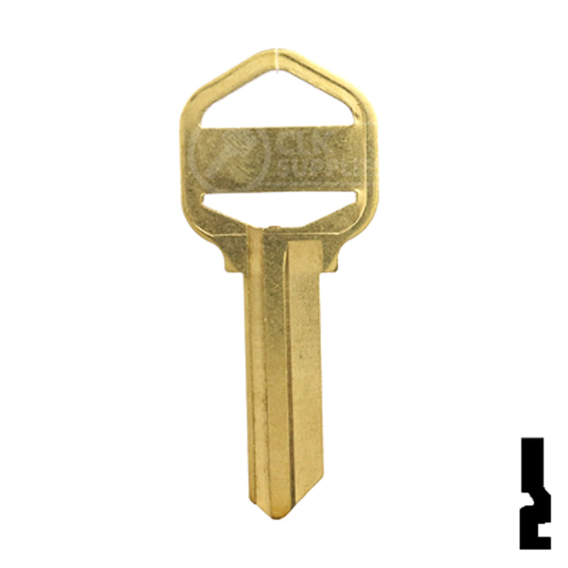 Uncut Key Blank | Kwikset | EZ1, LSD-1DE Residential-Commercial Key JMA USA