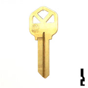 Uncut Key Blank | Kwikset | KW1, 1176 Residential-Commercial Key JMA USA