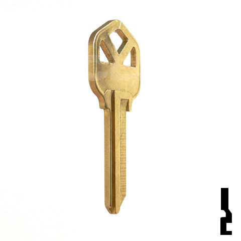 Uncut Key Blank | Kwikset | KW1, 1176 Residential-Commercial Key JMA USA