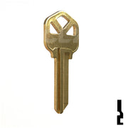 Uncut Key Blank | Kwikset | KW1, 1176 Residential-Commercial Key JMA USA