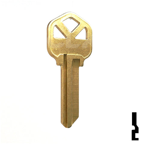 Uncut Key Blank | Kwikset | KW1, 1176 Residential-Commercial Key JMA USA