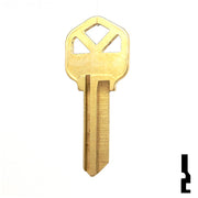 Uncut Key Blank | Kwikset | KW1, 1176 Residential-Commercial Key JMA USA