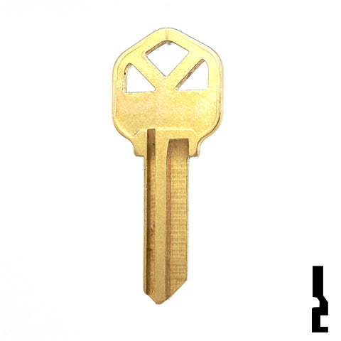 Uncut Key Blank | Kwikset | KW1, 1176 Residential-Commercial Key JMA USA