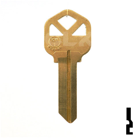 Uncut Key Blank | Kwikset | KW1, 1176 Residential-Commercial Key JMA USA