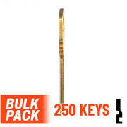 Uncut Key Blank | Kwikset | KW1 - 250 Pack Residential-Commercial Key JMA USA