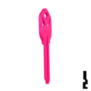 Uncut Key Blank | Kwikset KW1 | Neon (50PK) Residential-Commercial Key JMA USA