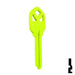 Uncut Key Blank | Kwikset KW1 | Neon (50PK) Residential-Commercial Key JMA USA