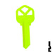 Uncut Key Blank | Kwikset KW1 | Neon (50PK) Residential-Commercial Key JMA USA