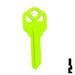 Uncut Key Blank | Kwikset KW1 | Neon (50PK) Residential-Commercial Key JMA USA