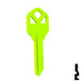 Uncut Key Blank | Kwikset KW1 | Neon (50PK) Residential-Commercial Key JMA USA