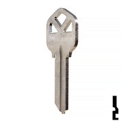 Uncut Key Blank | Kwikset | KW1 - Nickel Plated Residential-Commercial Key JMA USA