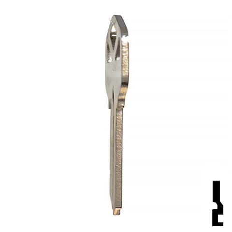 Uncut Key Blank | Kwikset | KW1 - Nickel Plated Residential-Commercial Key JMA USA