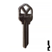 Uncut Key Blank | Kwikset | KW1 - Nickel Plated Residential-Commercial Key JMA USA