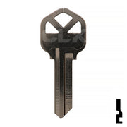 Uncut Key Blank | Kwikset | KW1 - Nickel Plated Residential-Commercial Key JMA USA