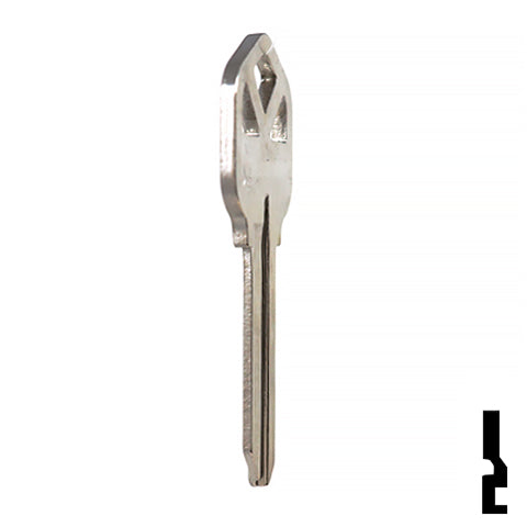 Uncut Key Blank | Kwikset | KW1 - Nickel Plated Residential-Commercial Key JMA USA