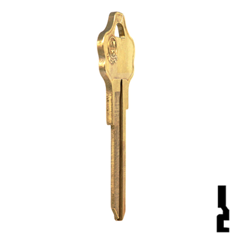 Uncut Key Blank | Kwikset | KW10, A1176ST Residential-Commercial Key JMA USA