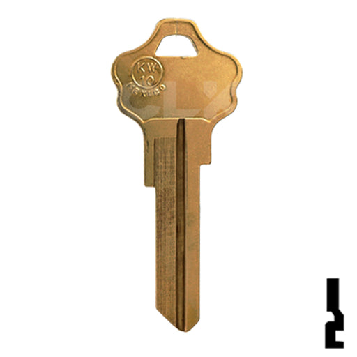 Uncut Key Blank | Kwikset | KW10, A1176ST Residential-Commercial Key JMA USA