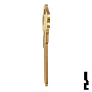 Uncut Key Blank | Kwikset | KW10, A1176ST Residential-Commercial Key JMA USA