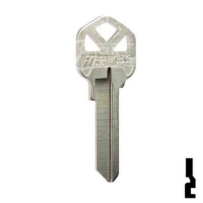 Uncut Key Blank | Kwikset | KW11, A1176KT Residential-Commercial Key Ilco