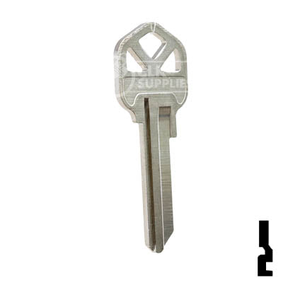 Uncut Key Blank | Kwikset | KW11, A1176KT Residential-Commercial Key Ilco