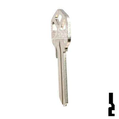 Uncut Key Blank | Kwikset | KW11, A1176KT Residential-Commercial Key Ilco