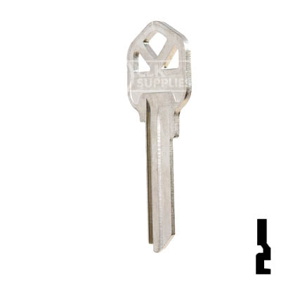 Uncut Key Blank | Kwikset | KW11, A1176KT Residential-Commercial Key Ilco