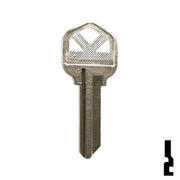 Uncut Key Blank | Kwikset | N1063KW Residential-Commercial Key Ilco