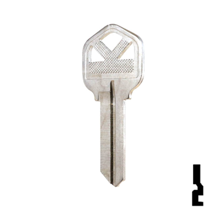 Uncut Key Blank | Kwikset | N1063KW Residential-Commercial Key Ilco