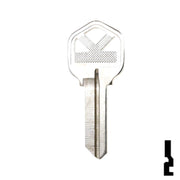 Uncut Key Blank | Kwikset | N1063KW Residential-Commercial Key Ilco