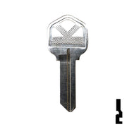 Uncut Key Blank | Kwikset | N1063KW Residential-Commercial Key Ilco