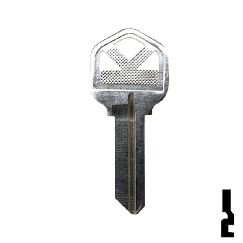 Uncut Key Blank | Kwikset | N1063KW Residential-Commercial Key Ilco