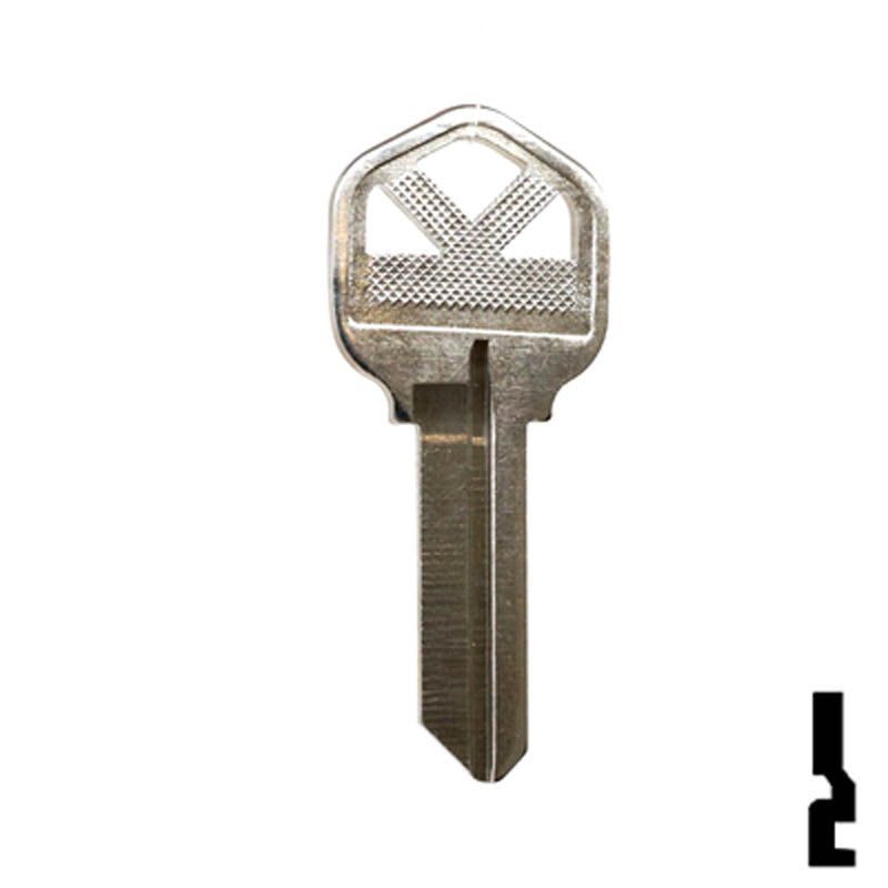 Uncut Key Blank | Kwikset | N1063KW Residential-Commercial Key Ilco