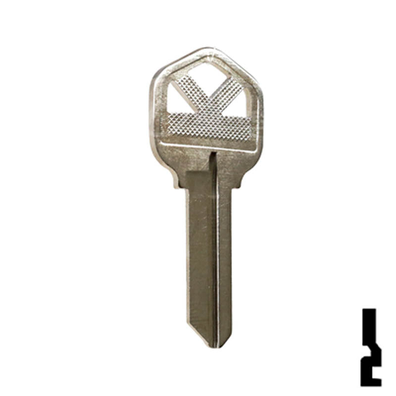 Uncut Key Blank | Kwikset | N1063KW Residential-Commercial Key Ilco