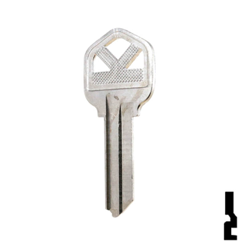 Uncut Key Blank | Kwikset | N1063KW Residential-Commercial Key Ilco