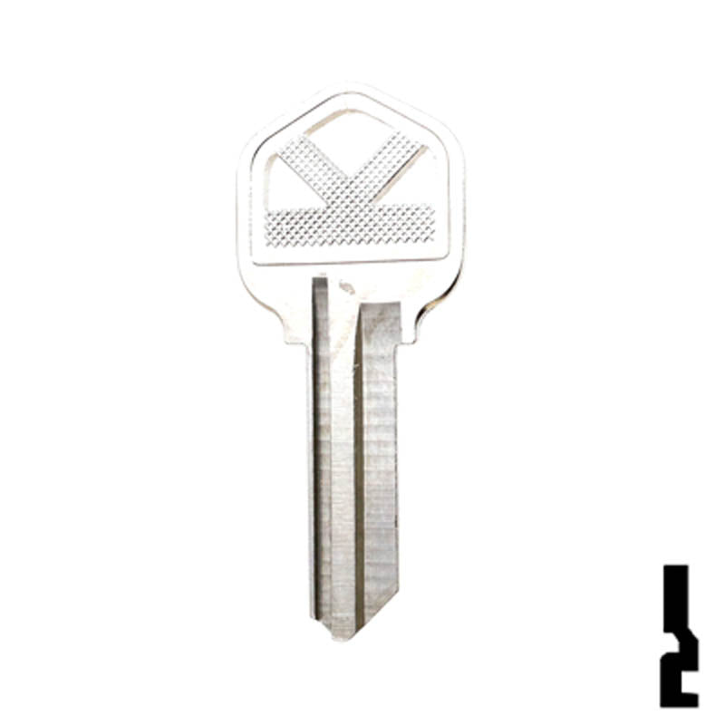 Uncut Key Blank | Kwikset | N1063KW Residential-Commercial Key Ilco