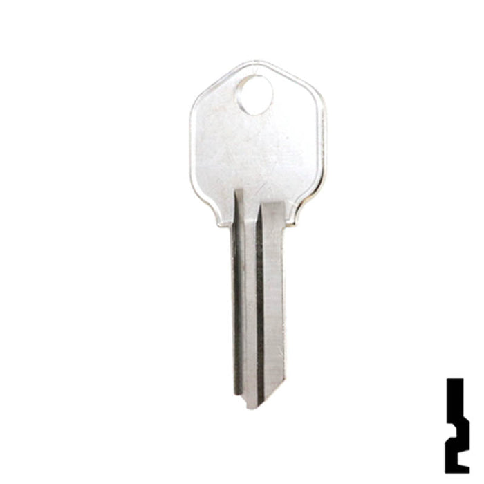 Uncut Key Blank | Kwikset | S1176 Residential-Commercial Key Ilco