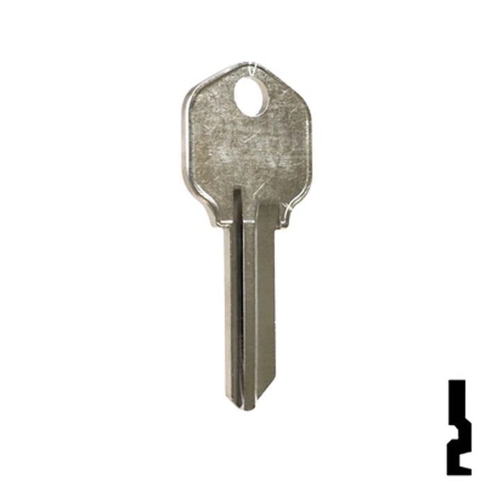 Uncut Key Blank | Kwikset | S1176 Residential-Commercial Key Ilco