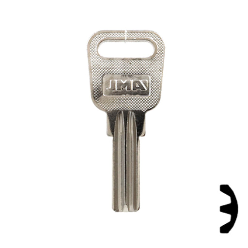 Uncut Key Blank | Lock | LOC-9 Residential-Commercial Key JMA USA