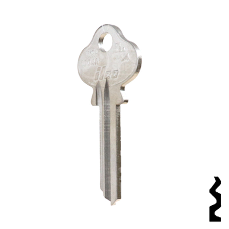 Uncut Key Blank | Lockwood | 1004A, L4 Residential-Commercial Key Ilco