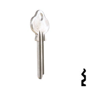 Uncut Key Blank | Lockwood | 1004A, L4 Residential-Commercial Key Ilco