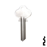 Uncut Key Blank | Lockwood | 1004A, L4 Residential-Commercial Key Ilco