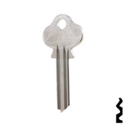 Uncut Key Blank | Lockwood | 1004A, L4 Residential-Commercial Key Ilco