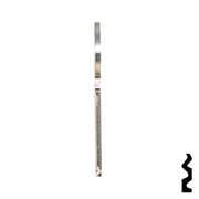 Uncut Key Blank | Lockwood | 1004A, L4 Residential-Commercial Key Ilco