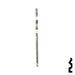 Uncut Key Blank | Lockwood | 1004A, L4 Residential-Commercial Key Ilco