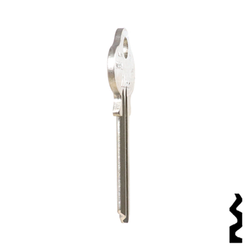 Uncut Key Blank | Lockwood | 1004A, L4 Residential-Commercial Key Ilco