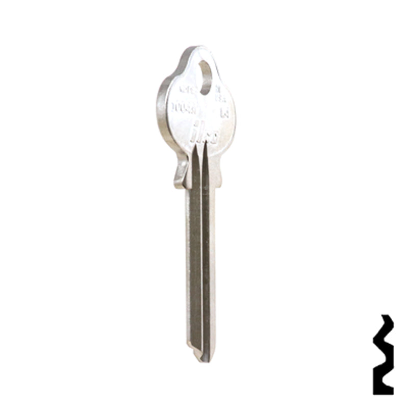 Uncut Key Blank | Lockwood | 1004A, L4 Residential-Commercial Key Ilco