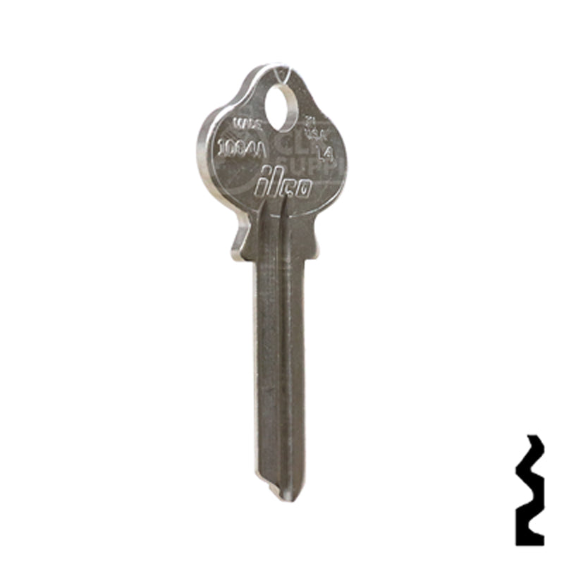 Uncut Key Blank | Lockwood | 1004A, L4 Residential-Commercial Key Ilco