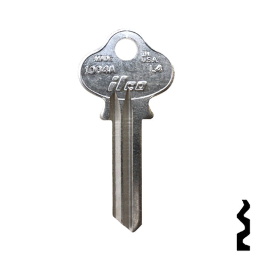 Uncut Key Blank | Lockwood | 1004A, L4 Residential-Commercial Key Ilco